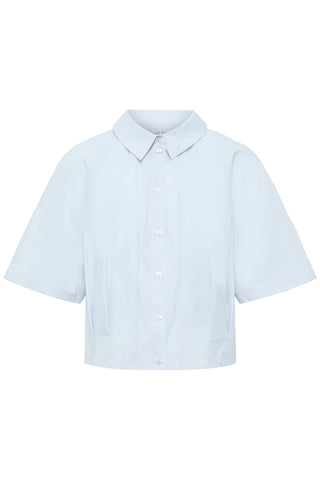 ichi Xbodil Short Sleeved Cropped Shirt