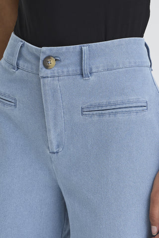 Ichi Kate Denim Wide Stretch Leg Jeans