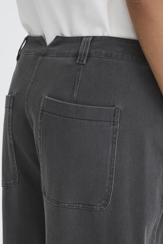 Ichi Kate Barrel Leg Trousers