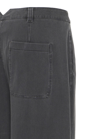 Ichi Kate Barrel Leg Trousers