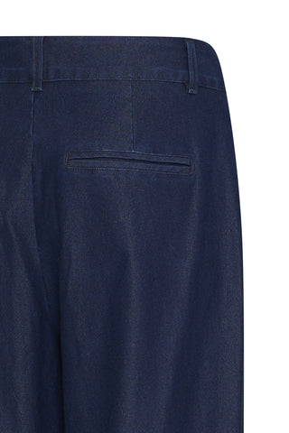 Ichi Kate Denim Wide Leg Trousers