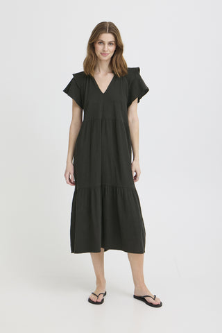 Ichi Lifana Tiered Dress