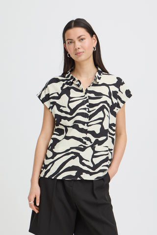 Ichi Linno Blouse