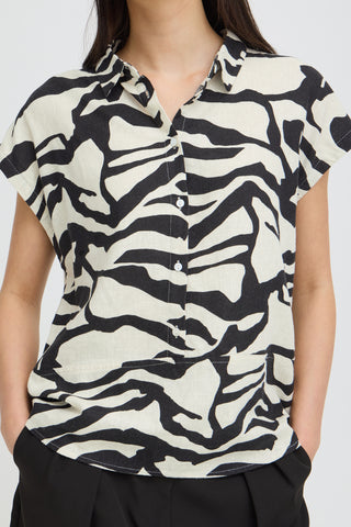 Ichi Linno Blouse