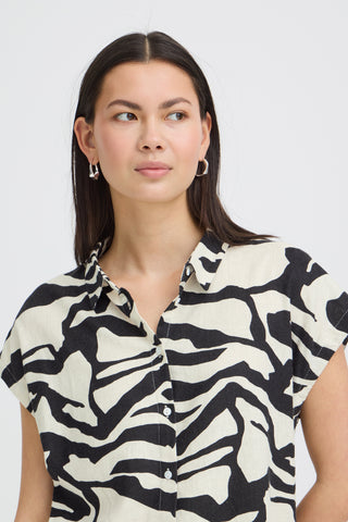 Ichi Linno Blouse