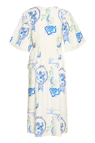 Ichi Lucie Linen Blend Dress