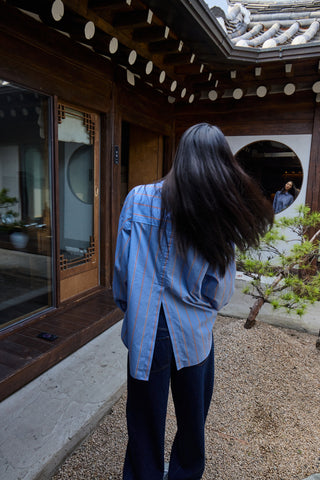 Ichi Sadia Back Split Shirt