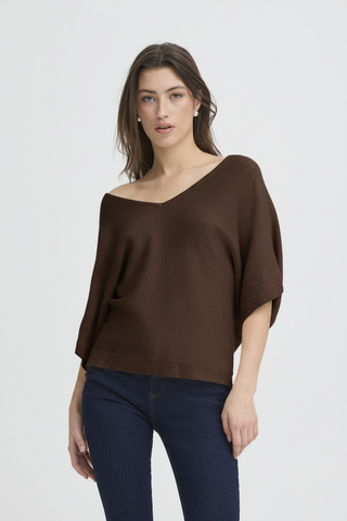 Java V-Neck Knit - Front