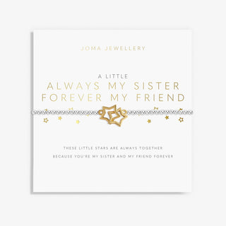 Joma Jewellery 3795 Always My Sister Forever My Friend Bracelet