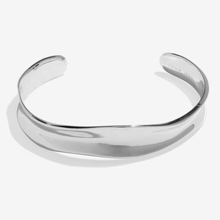 Joma Jewellery Wave Bangle Silver Bangle