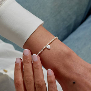 Joma 9451 Mini Charms Freshwater Cultured Matte Pearl Bracelet