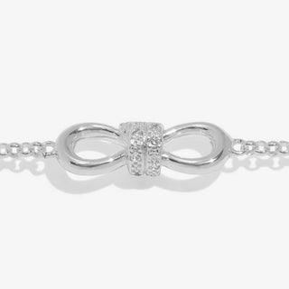 Joma 9437 Infinity Knot Silver Plated Necklace