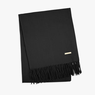 Katie Loxton Wrapped Up in Love Scarf in Black