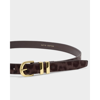 Katie Loxton Leopard Buckle Belt