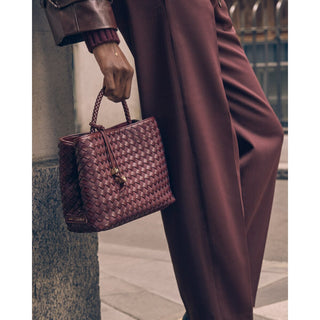 Katie Loxton Nova Hand Woven Top Handle Bag