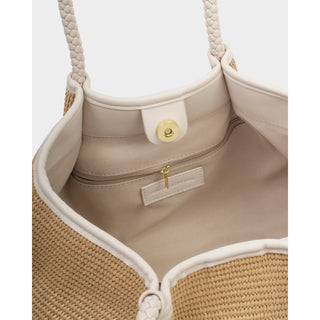 Katie Loxton Nova Raffia Small Shoulder Tote