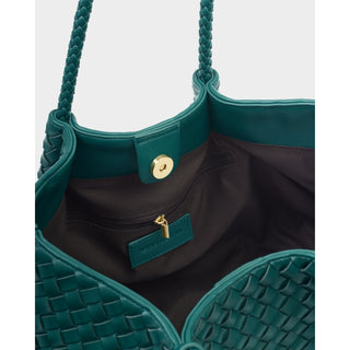 Katie Loxton Nova Small Shoulder Tote Palm Green