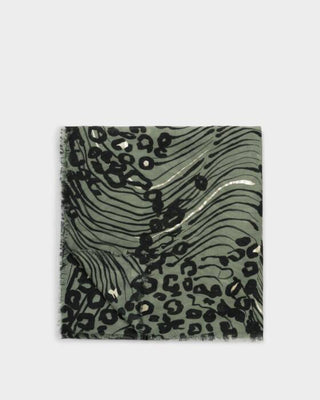 Katie Loxton Printed Foil Animal Abstract Scarf