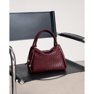 Katie Loxton Nova Woven Texture Top Handle Bag