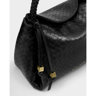 Katie Loxton Nova Woven Texture Top Handle Bag