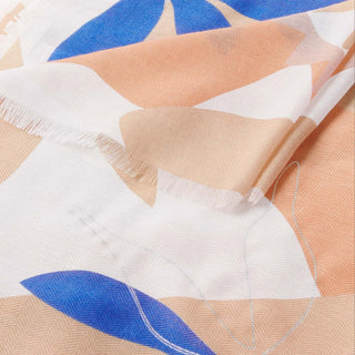 Katie Loxton Printed Foil Scarf Botanical Print