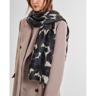 Katie Loxton Printed Scarf Brush Stroke Leopard