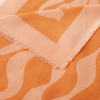 Katie Loxton Printed Scarf Ripple Wave Print