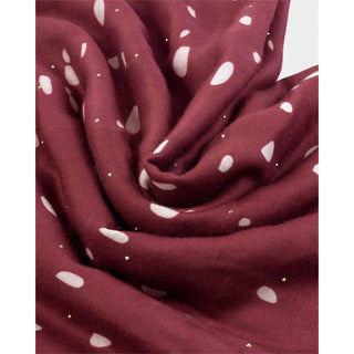 Katie Loxton Scattered Dots Printed Studded Scarf