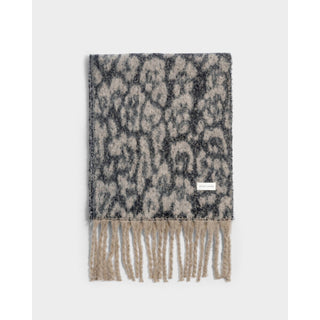 Katie Loxton Recycled Checked Tassel Scarf