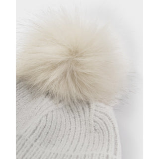 Katie Loxton Sequin Pom Pom Hat