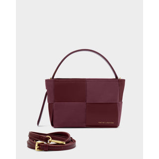 Katie Loxton Taya Hand Woven Suedette Top Handle Bag