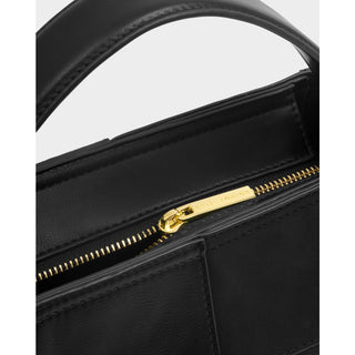 Katie Loxton Taya Hand Woven Suedette Top Handle Bag