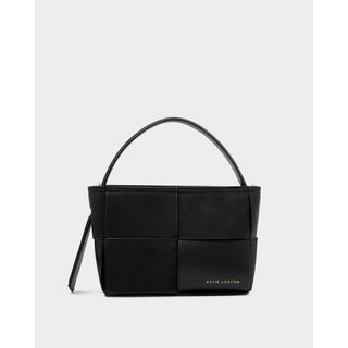 Katie Loxton Taya Hand Woven Suedette Top Handle Bag