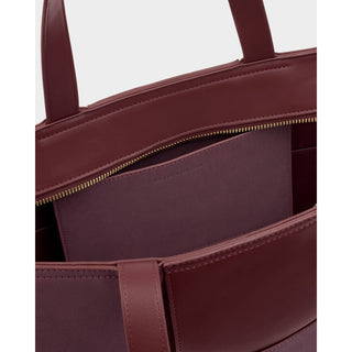 Katie Loxton Taya Hand Woven Suedette Tote Bag