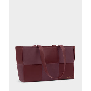Katie Loxton Taya Hand Woven Suedette Tote Bag