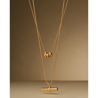 Katie Loxton Themis Large T-Bar Necklace