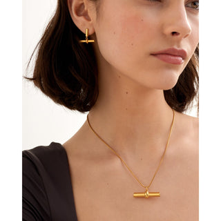 Katie Loxton Themis Large T-Bar Necklace
