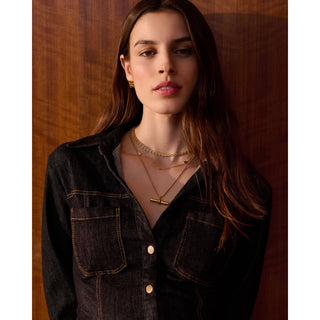Katie Loxton Themis Large T-Bar Necklace