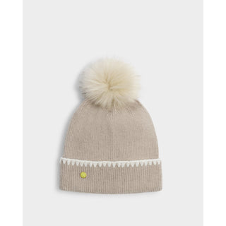 Katie Loxton Whipstitch Pom Pom Knitted Hat