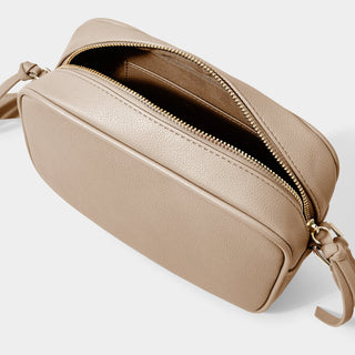 Katie Loxton Isla Cross Body Bag in Soft Tan