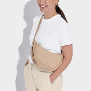 Katie Loxton Large Harley Sling Bag in Soft Tan