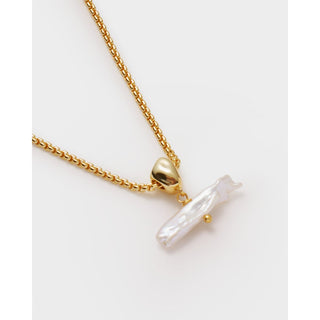 Katie Loxton Sol Pearl Bar Necklace