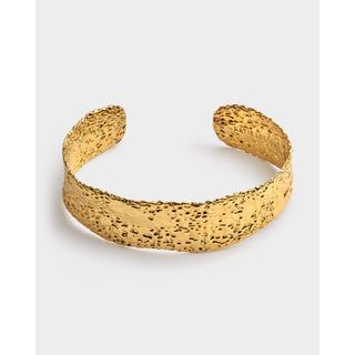 Katie Loxton Luxe Lock Textured Bangle