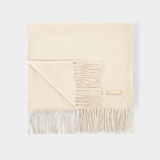 Katie Loxton Blanket Scarf in Off White
