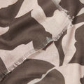 Abstract Floral Chocolate And Nude Pink