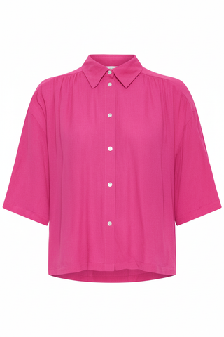 Marrakech Shirt in Azalea