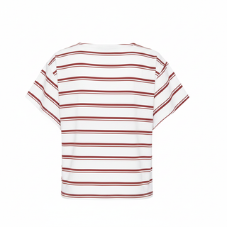 Marsala stripe t-shirt back