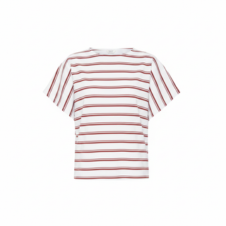Marsala stripe t-shirt front