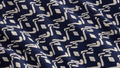 Navy Print