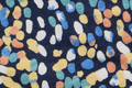 Navy Print